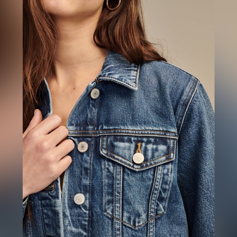 NWT Lucky Brand Jean Jacket SZ L
